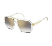 Carrera VICTORY C 01/S CRYSTAL/GREY SHADED GOLD MIRROR 60/15/145 men Sunglasses