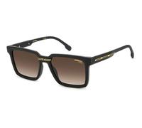 Carrera VICTORY C 02/S 003/86 Man Sunglasses Bio polyamide Black Brown Squared Normal Shaded