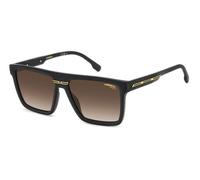 Carrera VICTORY C 03/S 003/86 Man Sunglasses Bio polyamide Black-opaque Brown Squared Shaded