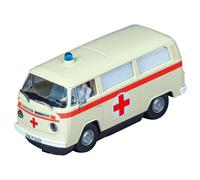 Carrera VW Bus T2b Ambulance Red Cross w/Blue Light & Sound