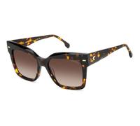 Carrera Woman CARRERA 3037/S 086/HA Sunglasses Acetate Havana Brown Butterfly Shaded