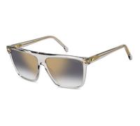 Carrera Woman Carrera CARRERA 3027/S KB7/FQ Sunglasses Acetate Grey Grey/gold Squared Mirror