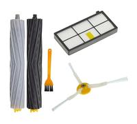 CARRERAS For IRobot Roomba 960 900 891 800 Series Accessories Spare Parts Vacuum Cleaner Replenishment Kit Rubber Side Brush HEPA FILTER Vacuum Brushes (Size : MH)