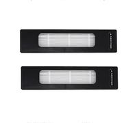 CARRERAS For Midea M7 M7 Pro Accessories Spare Parts For Midea M7 Robot Vacuum Cleaner Replacement Brush HEPA Filter Rags Consumables Vacuum Brushes (Size : 2 PCS Filter)