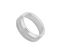 CARRERAS For VOLVO S60 V60 XC60 S60 V40 XC90 Car Air Conditioning Rotary Knob Ring AC Volume Knob Cover Interior Accessories Air Condition Knob (Size : Silver)