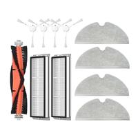 CARRERAS For Xiaomi Mijia 1C 1T For Mi Robot Vacuum Mop Dreame F9 Hepa Filter Main Side Brush Mop Cloth Robotic Vacuum Cleaner Accessories Vacuum Brushes (Size : 11pcs-01)