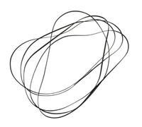 Carriage Timing Belt CR Belt Assembly 1756596 Replacement | Fit for Epson L1110 L3110 L3150 L3210 L3250 L3115 L3116 L4150 L4160 L5190 L6160 L6170 L6190 Inkjet Printer Supplies(5PCS)