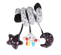 Carriage Toy - High Contrast Sensory Plush Toy With Bell | Stimulates Senses Interactive For Entertainment Distraction Visual Stimulation