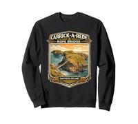 Carrick a Rede Rope Bridge Northern Ireland souvenir Irish Sweatshirt