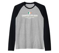 Carrick-on-Suir Ireland Raglan Baseball Tee