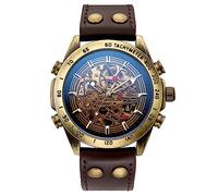 Carrie Hughes Mens Steampunk Bronze Automatic Watch CH9581