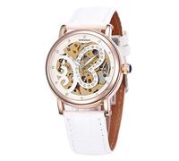 Carrie Hughes Womens Fashion Rose Gold Rhinestone Butterfly Automatic Watch 9352W