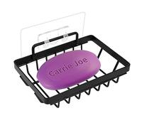 Carrie Joe Soap Dish Holder No Drilling 304 Rustproof Stainless Steel Wall Mounted Soap Holder Tray Bar Sponge Holder for Bathroom & Kitchen