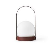 Carrie Table Lamp Portable Burnt Red