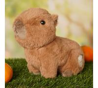 Carrie the Capybara - 24cm Stuffed Animal Plush Toy, Soft Brown Cuddly Toy for Babies & Toddlers, Fun Comfort Toy & Gift for Kids, Suitable From Birth, Machine Washable
