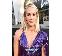 Carrie Underwood Lined Notebook Journal Daily Planner Diary 6"x 9" Notebook Notepad Blank Lined #156