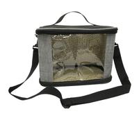 Carrier Bag Carrier Cage Travel Pet with Large Window Squirrel Portable Fabric Bird Perch Bird Small