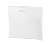 Carrier Bags Patch Handle Strong Plastic White Premium Quality 22 x 18 x 3" 25mu Shopping Bags for Party Boutique Shopping Takeaway Packaging Carrier Bags (22x18x3" Cobra, 200 Bags)
