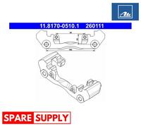 CARRIER, BRAKE CALIPER FOR MERCEDES-BENZ B901 B903 B904 B909 ATE 11.8170-0510.1