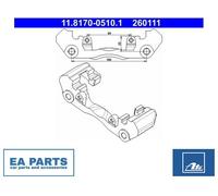 Carrier, brake caliper for VW LT 28-35 II Bus LT 28-46 ATE 11.8170-0510.1
