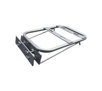 Carrier Support Shelf Holder Rear Luggage Rack For Motorcycle Support Shelf Extension Stand Iron Tail Storage Electric Bike Cargo(Argent)