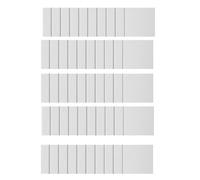 Carriere 25 Pcs Magnetic Mini Canvas Boards - White Engineered Wood Canvas Blank Canvases for Painting Art Gift DIY Decor