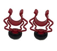 Carriere 2PCS Universal Microphone Wavy Shock Mount Adapter Plastic Microphone Bracket Mount Replacement for By-mm1