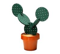 Carriere Cactus Coasters Set for Drinks of 6 Pieces,Funny Coasters Cactus Gift with Flowerpot Holder for Home Office Bar Decor Easy to Use