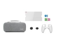Carring Case for Sony PS5 Portal EVA Storage Bag Tempered Film + Split Silicone Case + Rocker Cap 5-in-1 Set for PS5 Portal Handhelds