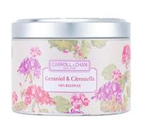 Carroll & Chan 100% Beeswax Tin Candle Geraniol & Citronella (8x6) cm