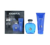 Carroll Shelby Blue Cobra Gift Set 100ml EDT + 150ml Hair & Body Wash