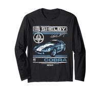 Carroll Shelby Cobra Advert Fade Long Sleeve T-Shirt