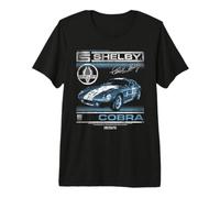 Carroll Shelby Cobra Advert Fade Premium T-Shirt