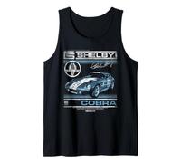 Carroll Shelby Cobra Advert Fade Tank Top