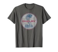 Carroll Shelby Full Color Cobra T-Shirt, Men, Asphalt Grey, XX-Large