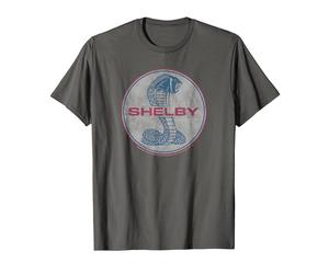 Carroll Shelby Full Color Cobra T-Shirt, Men, Asphalt Grey, XX-Large