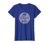 Carroll Shelby Full Color Cobra T-Shirt, Women, Royal Blue, X-Large