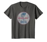 Carroll Shelby Full Color Cobra T-Shirt, Youth, Asphalt Grey, 3T