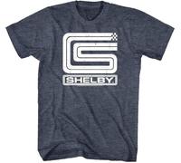 Carroll Shelby Racing Logo Men's T Shirt American Muscle Sports Car Motoring Top Carroll Shelby Racing Logo Men's T Shirt American Muscle Sports Car Motoring Top Grey