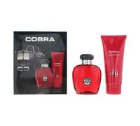 Carroll Shelby Red Cobra Eau De Toilette 100ml Gift Set 100ml & 150ml Body Wash