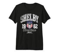 Carroll Shelby Snake American Shield Premium T-Shirt