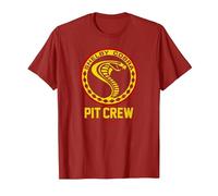 Carroll Shelby Vintage Pit Crew Badge T-Shirt, Men, Cranberry Red, XX-Large