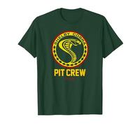 Carroll Shelby Vintage Pit Crew Badge T-Shirt, Men, Dark Green, 3X-Large