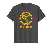 Carroll Shelby Vintage Pit Crew Badge T-Shirt, Men, Dark Heather Grey, Large