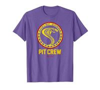 Carroll Shelby Vintage Pit Crew Badge T-Shirt, Men, Purple Heather, X-Large