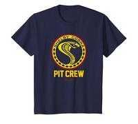 Carroll Shelby Vintage Pit Crew Badge T-Shirt, Youth, Navy Blue, 2T