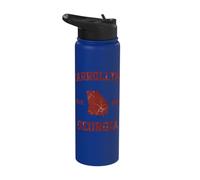 Carrollton Georgia Est. 1829 Vintage Map Stainless Steel Insulated Water Bottle