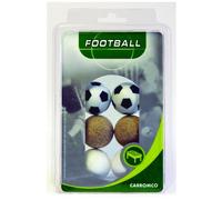 Carromco Table Football Balls 2 x Black/White 2 x White 2 x Plain Cork