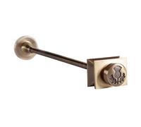 Carron Luxury Thistle Radiator Wall Stay 200mm (Antique Brass)