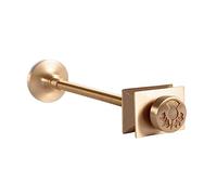 Carron Luxury Thistle Radiator Wall Stay 200mm (Brushed Brass)